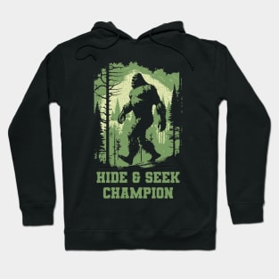 Retro Bigfoot Hide & Seek Champion Hoodie